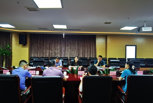 世界杯官网走访队与湖南省演艺集团座谈