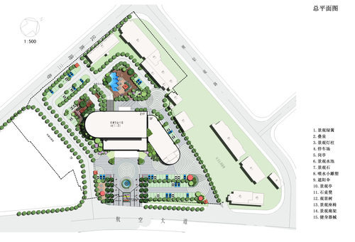 中心医院平面图